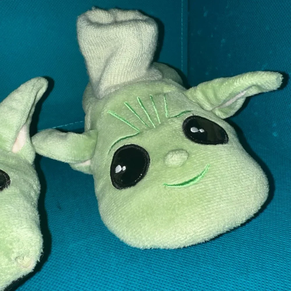 STAR WARS Slippers for Toddlers, Novelty Fullbody Sz‎ 9-10
